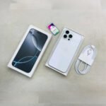 iPhone 16 Pro Max | Limited Stock ‼️ | Physical Sim & eSim | Storage: 256GB | Battery Health: 100% | Full Box | White Titanium | Cycle 121 Time Only | Limited Warranty 8 Month Available